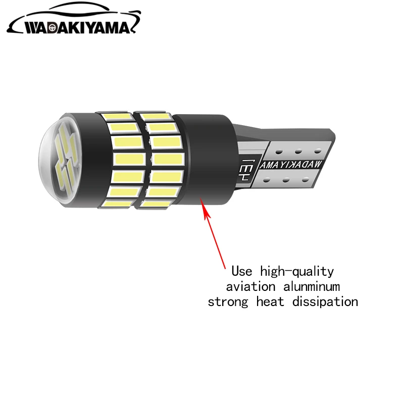 2шт светодиодный W5W T10 194 168 4014 36SMD фонарь для парковки авто Клинообразная лампа CANBUS