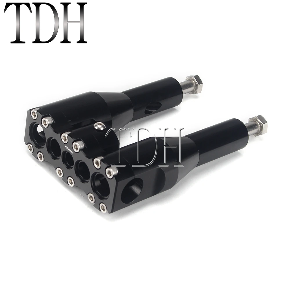 Алюминиевый зажим для руля мотоцикла высотой 12 дюймов 13 универсальный 25 мм 1 дюйм