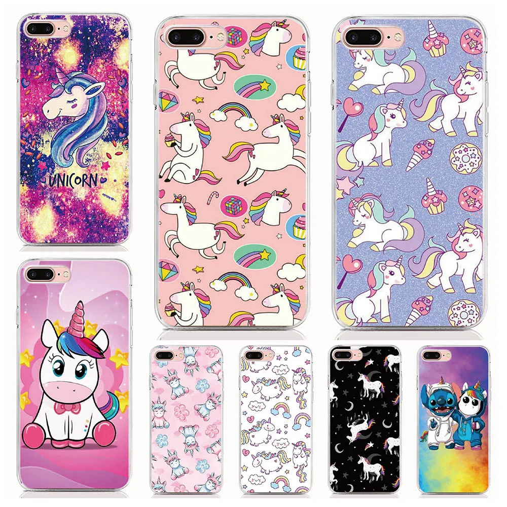 

For TP-LINK Neffos C9A C5 plus C9 Max C9S Y5L X20 X1 Lite X9 C7 Case Soft Tpu Unicorn Rainbow Cover Shell Phone Cases