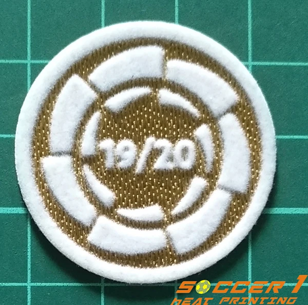 2019-20 SPAIN LA LIGA Patch чемпионы + La liga patch футбольный игрок выпуск размер футбольная