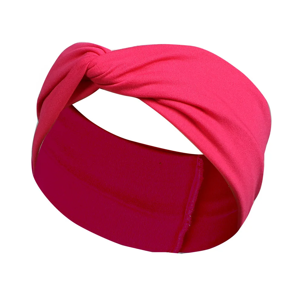 

Solid Color Headband Turban Elastic Head Wrap Women Hair Accessories for Women