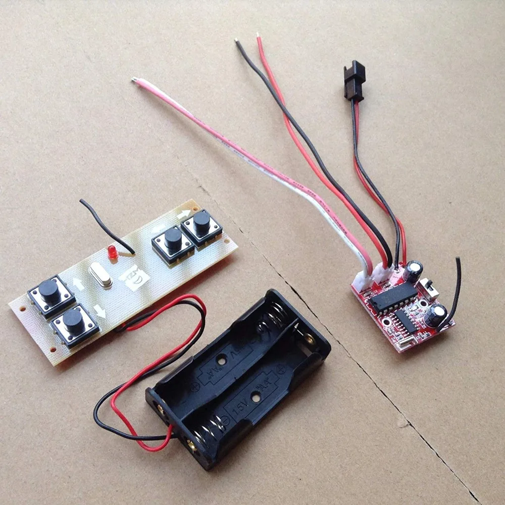1 комплект детали для танковых лодок DIY 4CH 2 4G передатчик приемник плата