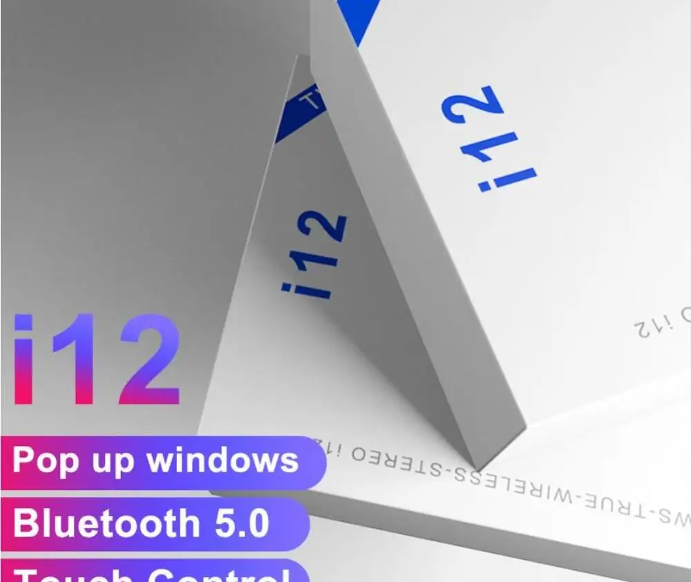 I12 TWS сенсорное управление мини 1:1 Pods беспроводные наушники Bluetooth 5 0 гарнитура Pk I10