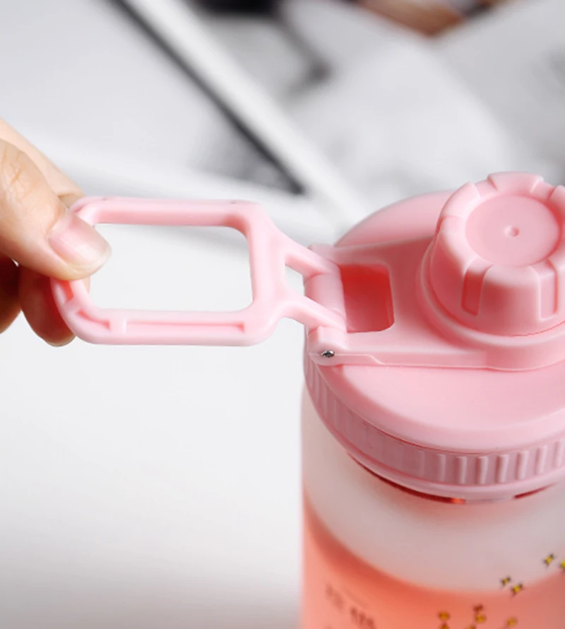 Стеклянная соломинка для бутылки воды портативный скраб стекло герметичные