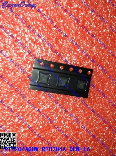 

10pcs/lot RT8204AGQW RT8204A (JL = CE JL = BL JL = BM JL = ...) QFN-16 Chipset