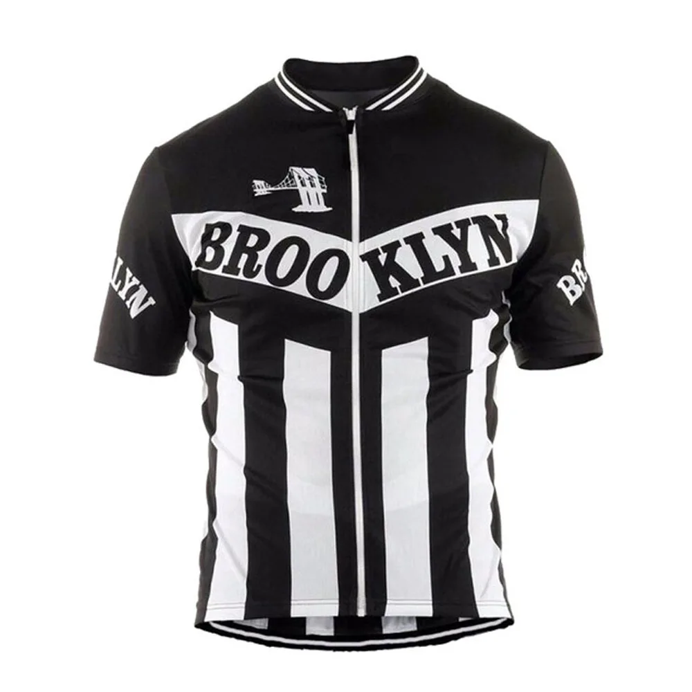 

2021 Team Brooklyn Mens Cycling Jersey Set Summer Bicycle Clothing Road Bike Shirts Suit Bicycle Bib Shorts MTB Wear Maillot