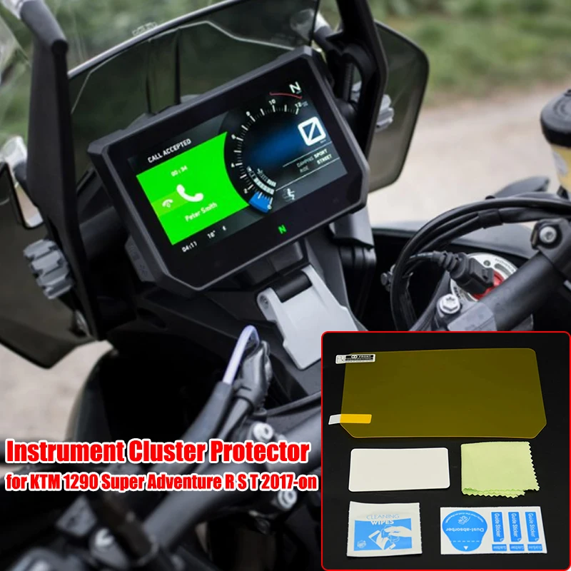 Защитная пленка для экрана KTM Super Adventure 2017 Cluster защита от царапин 1290 R S T 2018
