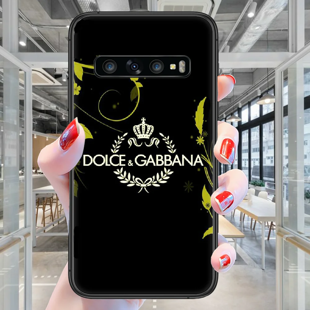 

Italian Milan Luxury Fashion Brand Phone Case For Samsung Galaxy Note S 8 9 10 20 Plus E Lite Uitra black Prime Pretty Hoesjes