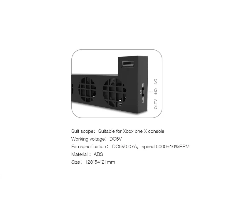 Вентилятор охлаждения для игровой консоли XboxOne X 5 В 1 А | Электроника