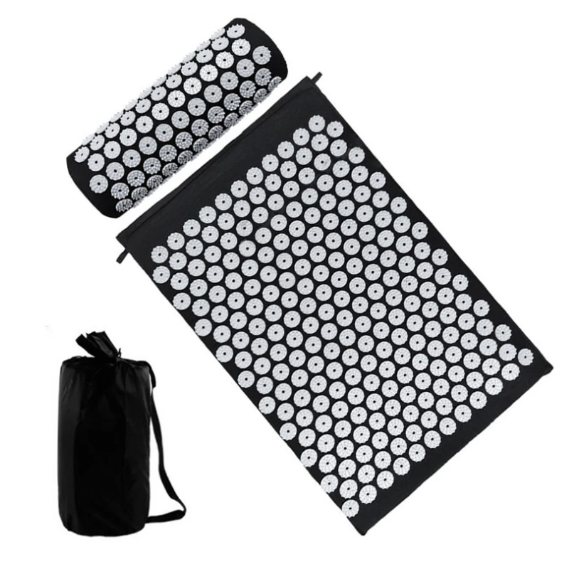 Массажер для акупрессуры Набор ковриков подушка спины ног массажный коврик