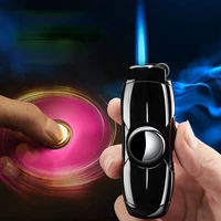 straight to your fingertips gyro inflatable lighter creative rotating gyro windproof lighter regalos para hombre originales