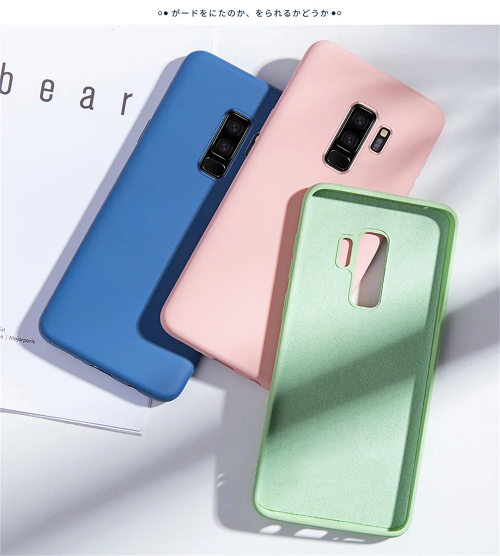 Мягкий силиконовый чехол для samsung Galaxy A10 A20 A30 A40 A50 A70 M10 M20 M30 A6 Note 8 9 10 Pro S7 S8 S9 S10 плюс S10E крышка