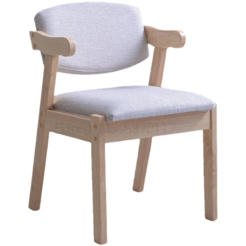 

Solid wood desk chair Z-shaped chair simple dining chair home computer chair learning chair bedroom stool back chair