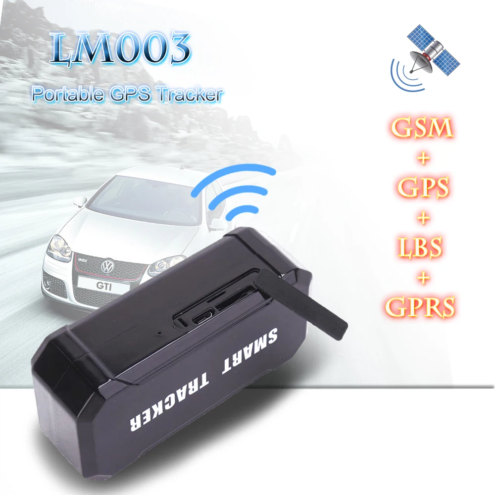 LM003 высокое качество в режиме реального времени отслеживающее устройство GPS