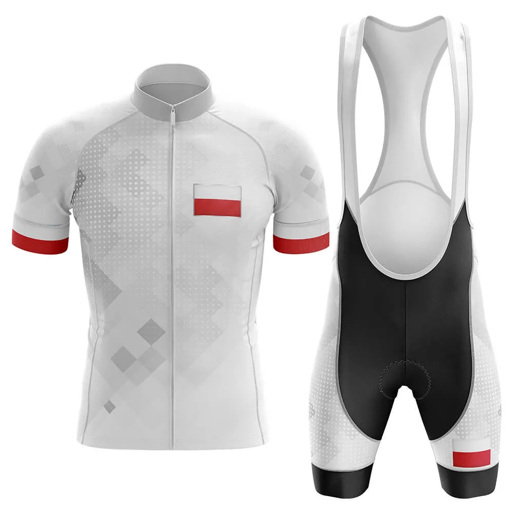 

2020 Poland Cycling Jersey Set Summer Cycling Clothing Men Bicycle Shorts Road Bike Suit MTB Clothes Outdoor Sports Wear Maillot