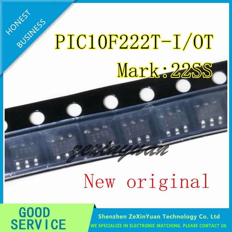 10 шт. 30, 50 шт в наборе, PIC10F222T-I/OT PIC10F222-I/OT PIC10F222 SOT23-6