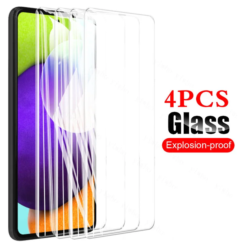8 in 1 Tempered Glass For Samsung Galaxy A52 5G A51 a72 a71 Screen Protector Camera Lens Film A52 a42 a32 a12 a02 a21s Glass