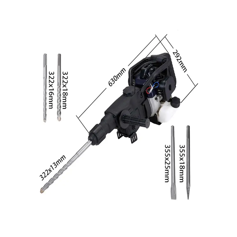 Многофункциональная дробилка копатель ямок для деревьев портативная дрель