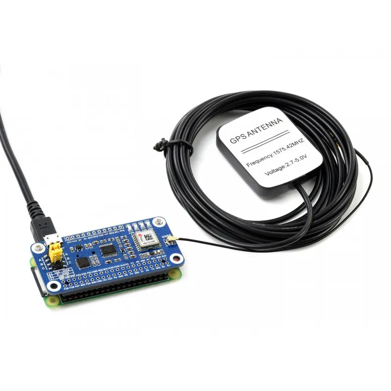 Raspberry Pi 4 MAX-7Q GNSS HAT GPS GLONASS QZSS SBAS поддержка RPI 4/3/Zero W | Компьютеры и офис