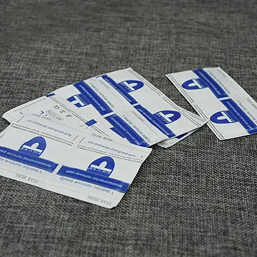 20 шт. отбеливающий гель лак для ногтей Фольга легкая чистки Обертывания ацетон