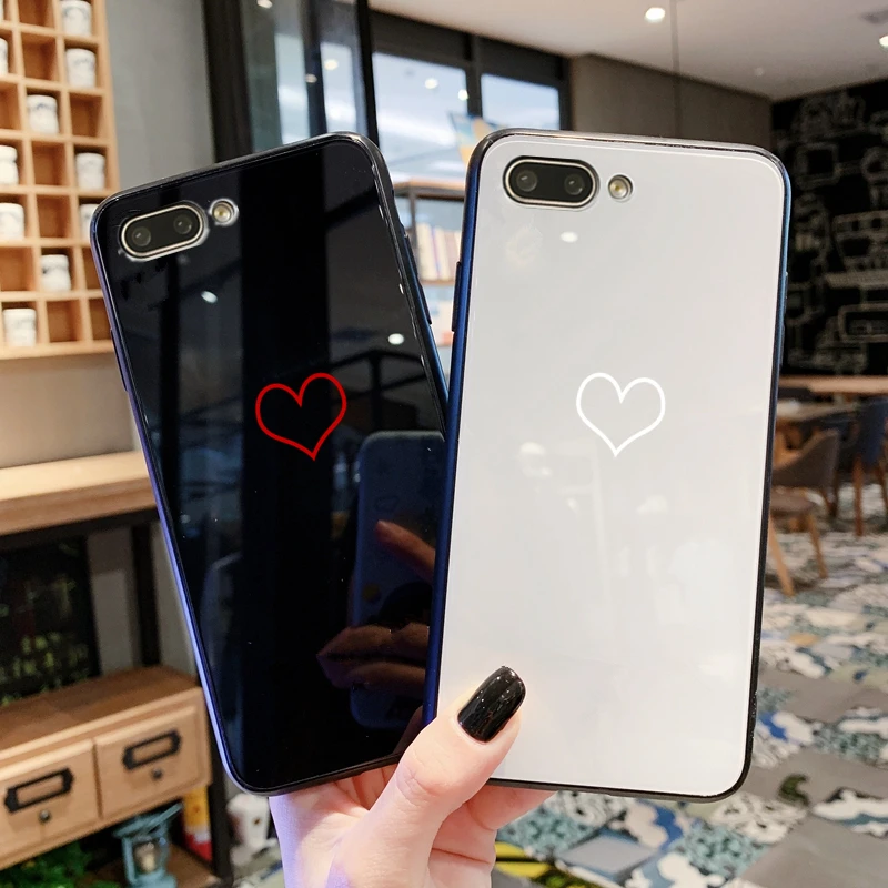 Чехол для OPPO Realme C2 X XT X50 3 6 X2 Pro прозрачный жесткий чехол из закаленного стекла с