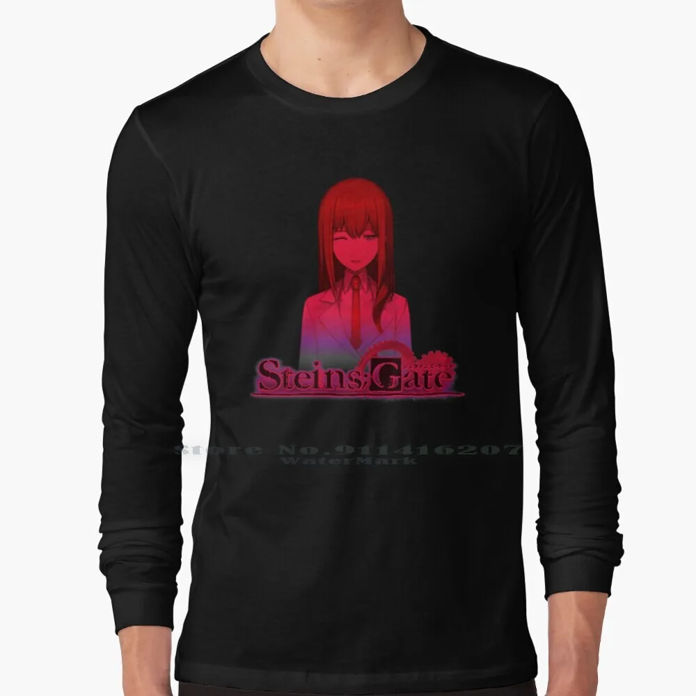 

Steins; Ворота [Red Alert] футболка с длинным рукавом Steins ворота Steinsgate Steins ворота Steins, ворота с логотипом Steins Gate