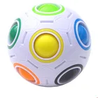 Волшебный мяч в форме магического футбола, творческие детские развивающие игрушки для детей, Радужный мяч, Радужный пресс, нео-куб, красочный