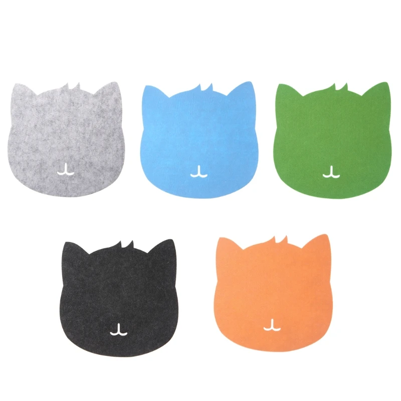 

Universal Thicken Mouse Pad Felt Cloth 200x200x3mm Cute Cat Mouse Pad Mat