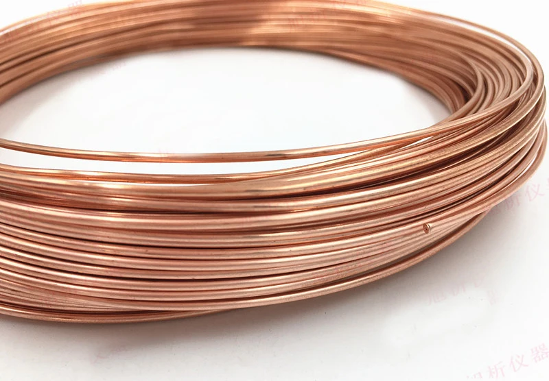 2 мм 3 4 od медная рулонная красная катушка Труба жесткий шаг прокрутка трубка