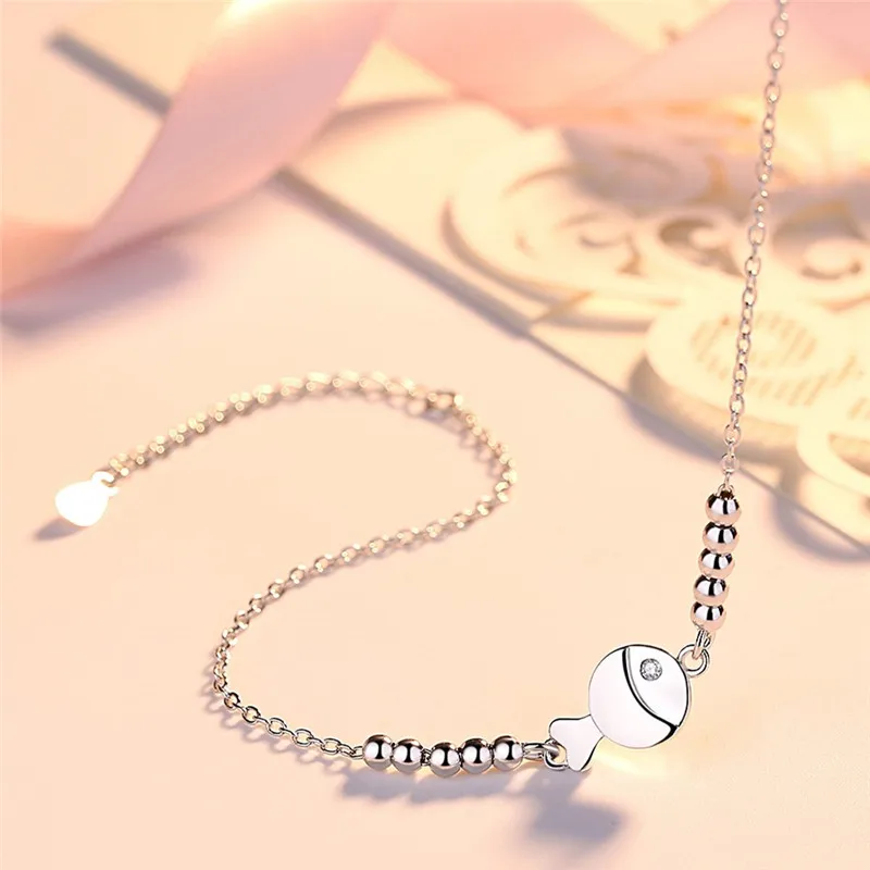 Женский браслет из серебра 925 пробы модные дизайнерские браслеты розового золота