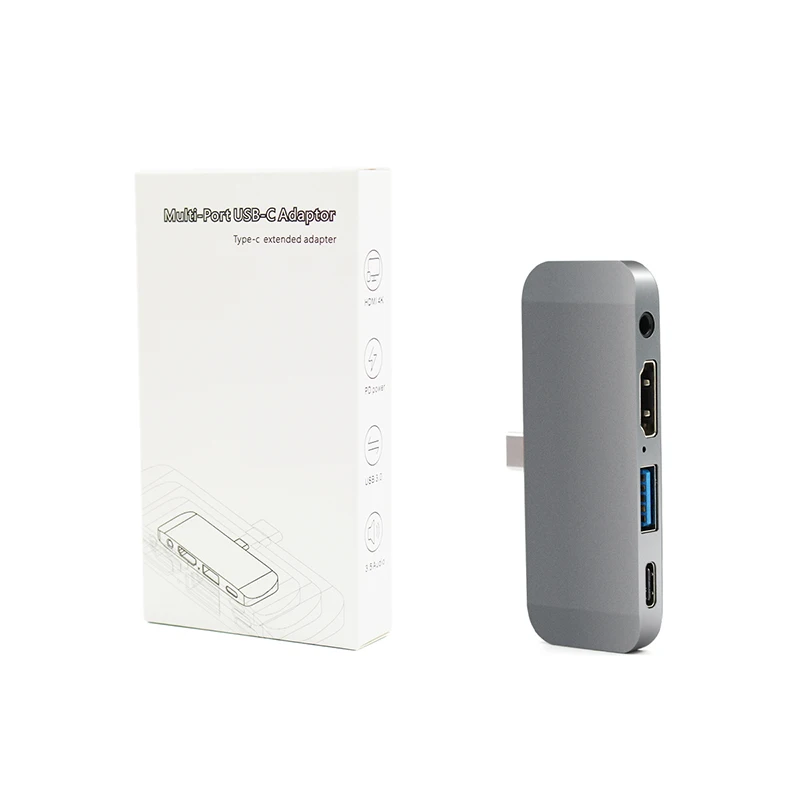 USB 3 1 к C PD Зарядка 4K HDMI 0 5 мм разъем для наушников Samsung Galaxy Note10 + 2019 iPad Pro|Компьютерные