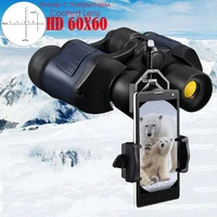 60x60 5 3000m night vision high definition zoom optical binoculars telescope w coordinate universal phone holder adapter