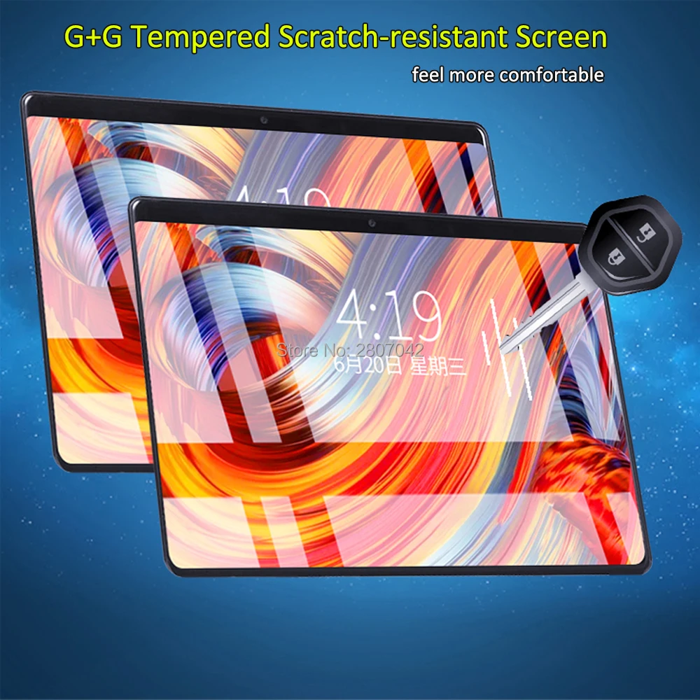 2019 глобальная Версия ОС Android 9 0 10 дюймов планшет Octa Core 6 ГБ Оперативная память 128 Гб