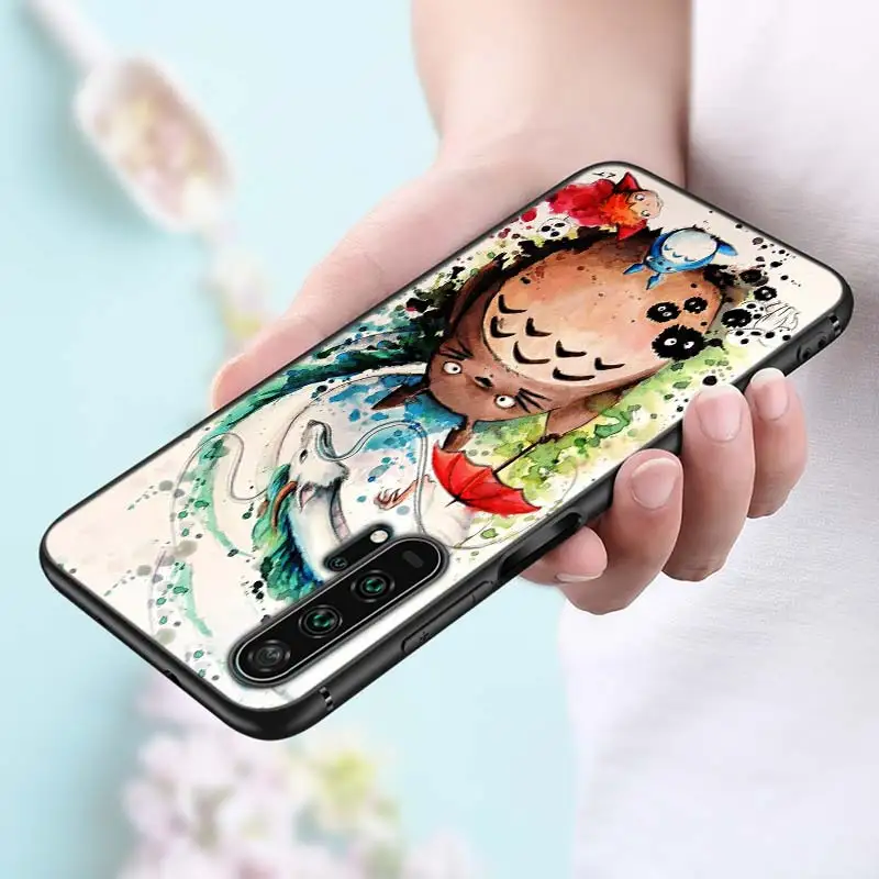 Черный силиконовый чехол аниме Тоторо, гибли для huawei Honor 10i 9X8X20 10 9 Lite 8 8A 7A 7C Pro Lite чехол для телефона - Цвет: Style 05