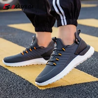 baasploa new arrival men running shoes breathable trendy sneakers casual light walking shoes comfort athletic training footwear