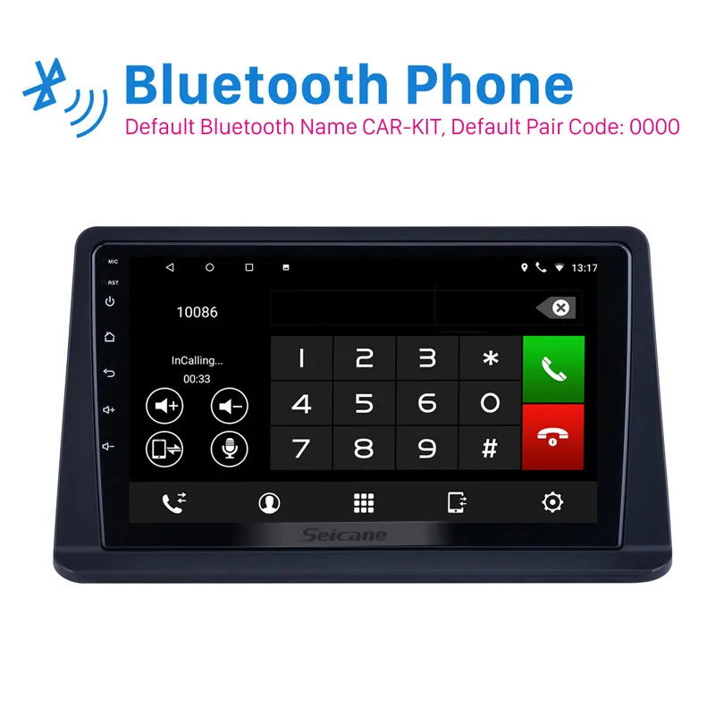 Автомобильный мультимедийный плеер Seicane Магнитола на Android 10 0 с GPS для Mitsubishi Pajero Gen2