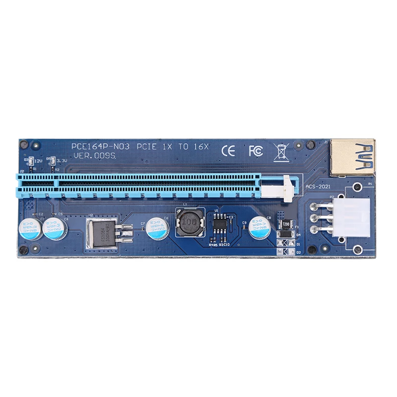 pci e 1x до 16x до usb3 0 компьютер добыча ра