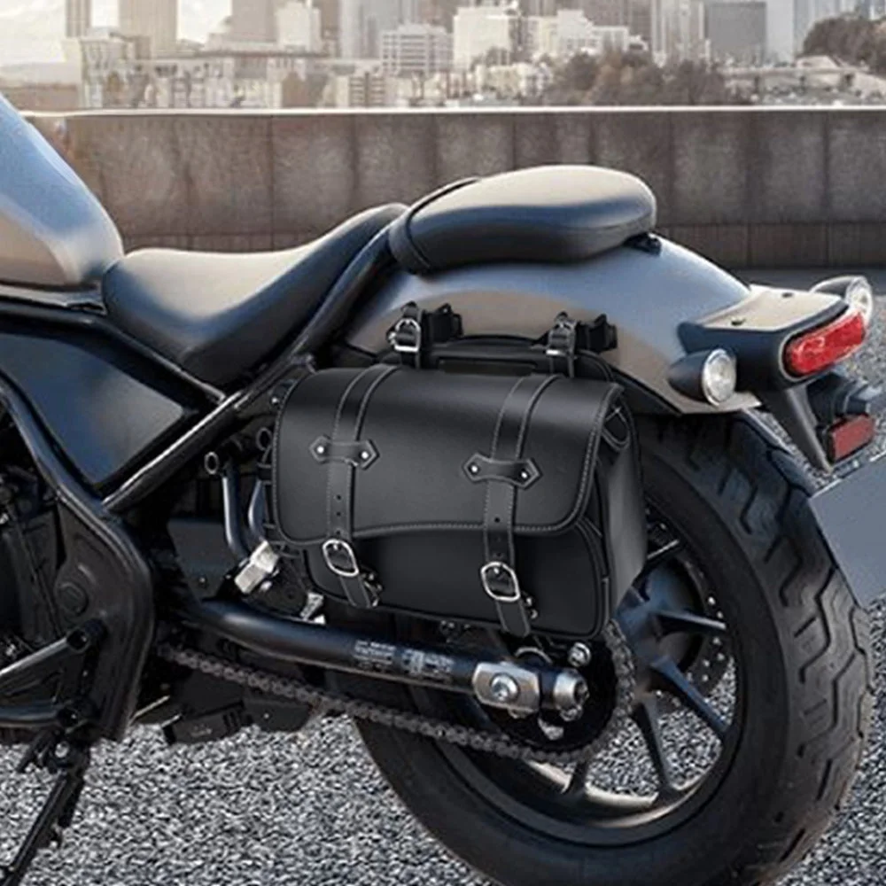 

Боковая сумка для инструментов для мотоцикла 15L, водонепроницаемая ПВХ сумка для Honda Rebel 250 CMX250 2016 2017-2021 для Rebel 300 CMX300 2017-2021