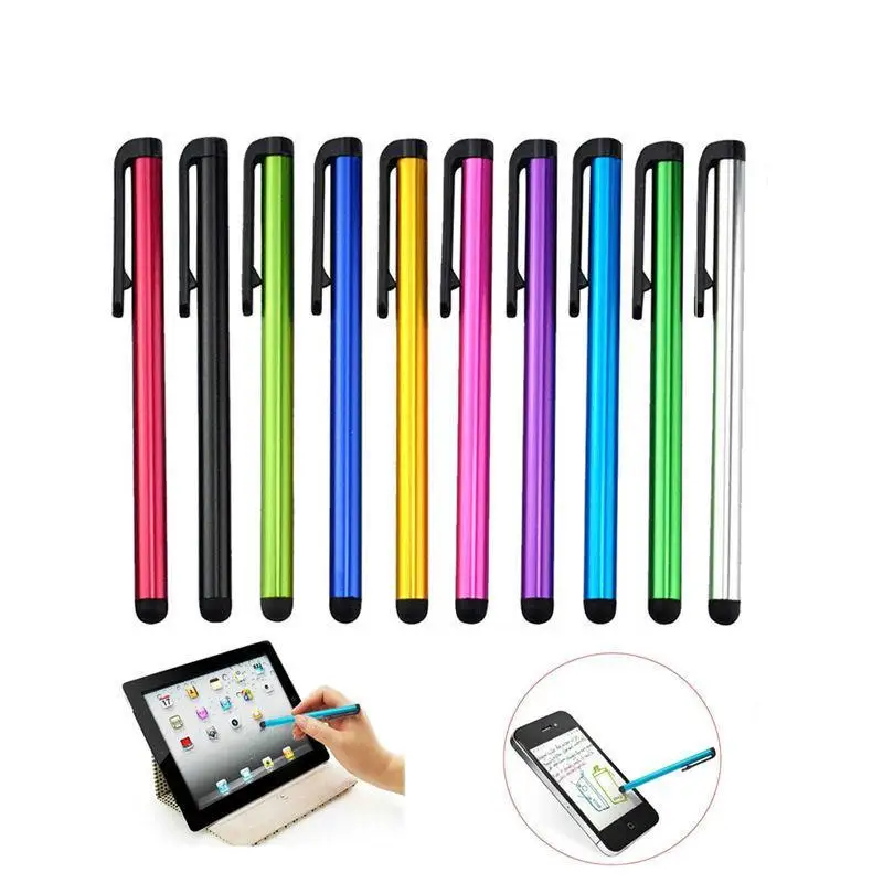 10 шт./лот емкостный сенсорный экран Стилус для IPad Air Mini 2 3 4 IPhone 4S 5 6 7 samsung