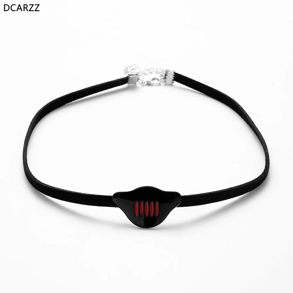 Черное ожерелье чокер с подвеской божья коровка|Ожерелья подвеской| |