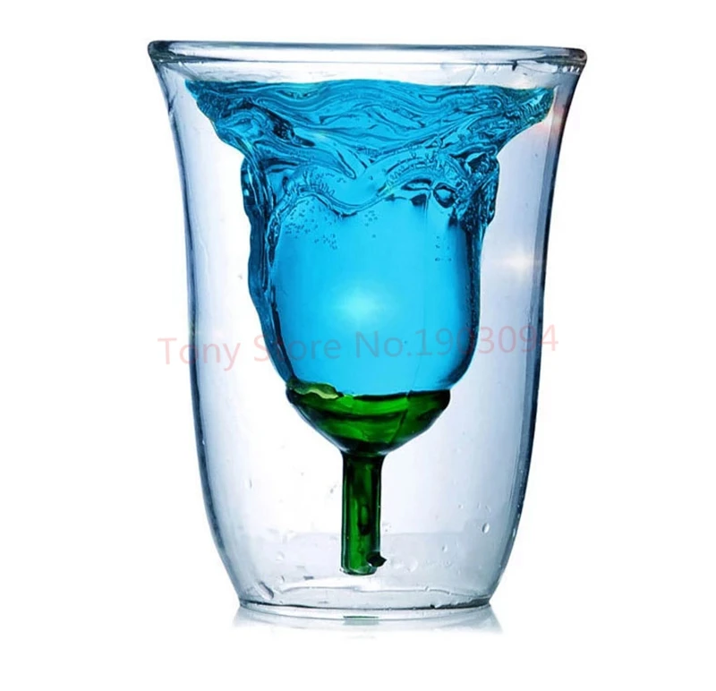 Романтический любимый розовый бокал для пива 180 мл вина шампанского с двойными