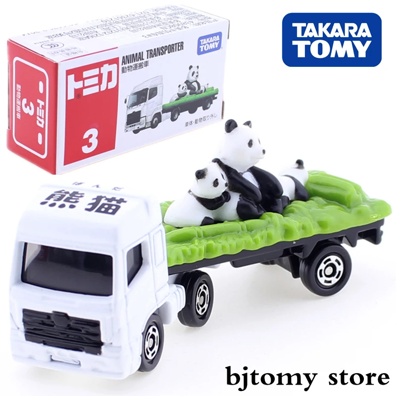 

Takara Tomy Tomica No.03 Panda Animal Transport Truck Car Hot Pop Kids Toys Motor Vehicle Diecast Metal Model Collectibles