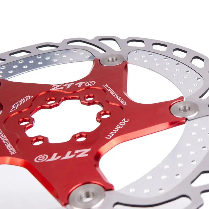 

Bicycle Brake Cooling Disc Floating Ice Rotor For MTB Gravel Road Bike 140/160/180/203mm MTB Disc Brake Pad Bicycle Components