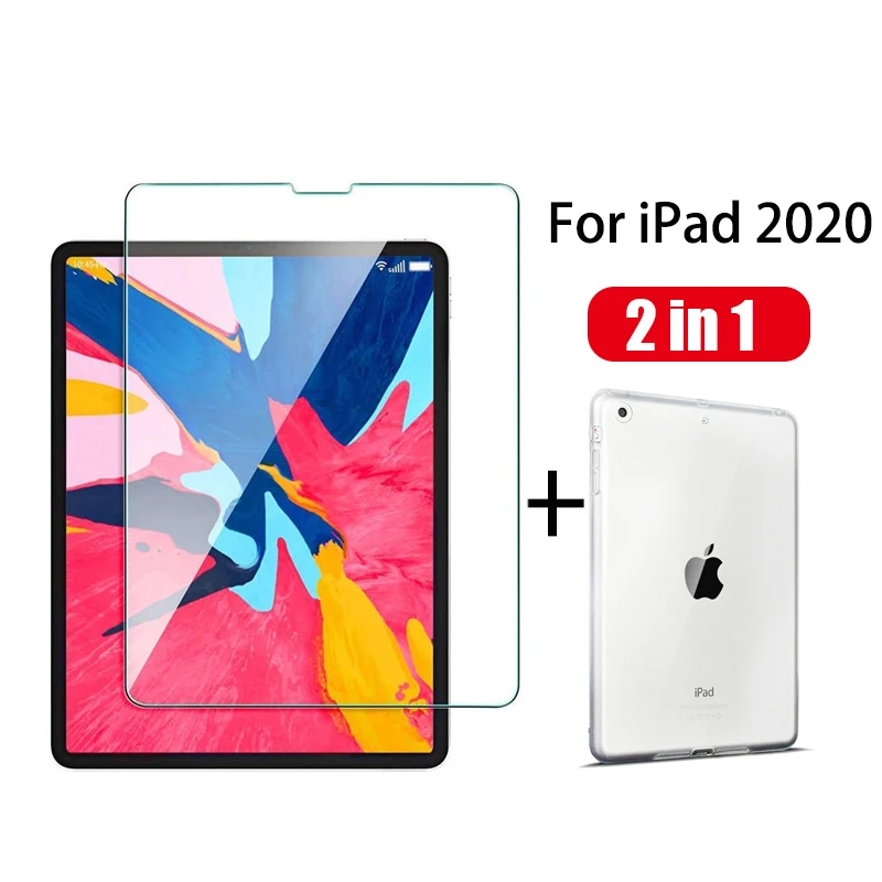 Закаленное стекло с полным покрытием для IPad Pro 11 12 9 2020 Защитное экрана защитная