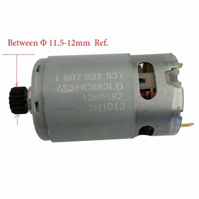 DC14.4V/AUS мотор 3603J16G40 PSR14.4 2 14 зубов HC683LG 1607022537 для Bosch электродрель обслуживание