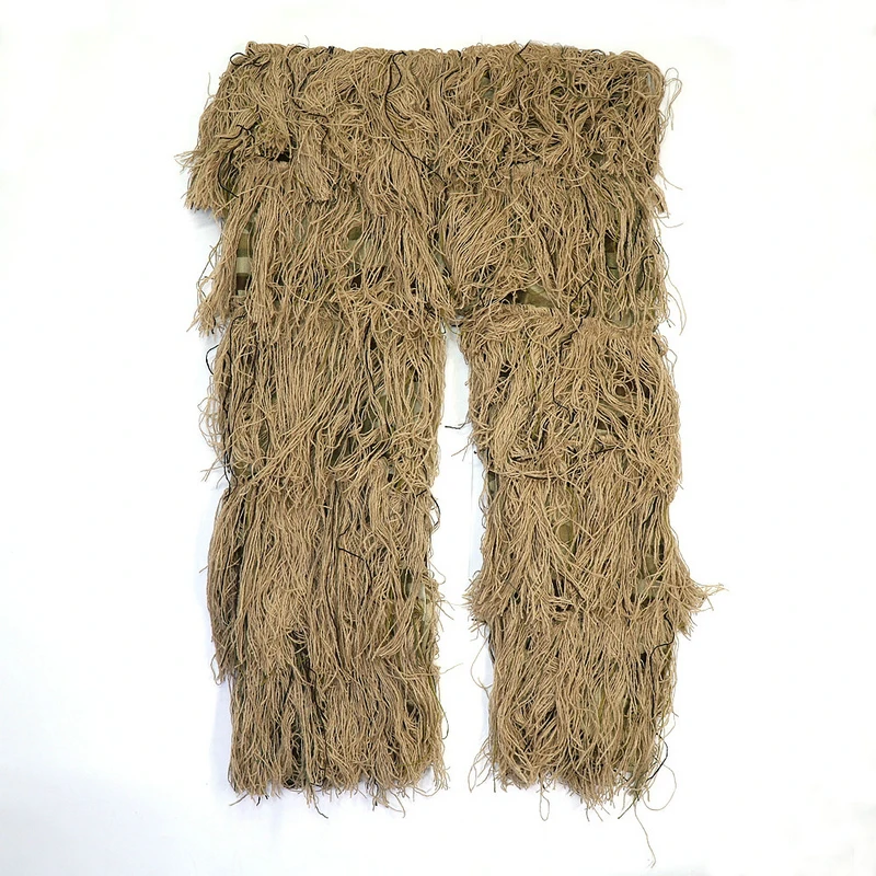 3Д трава Ghillie костюм снайпера Военная Тактическая камуфляжная одежда охотничий