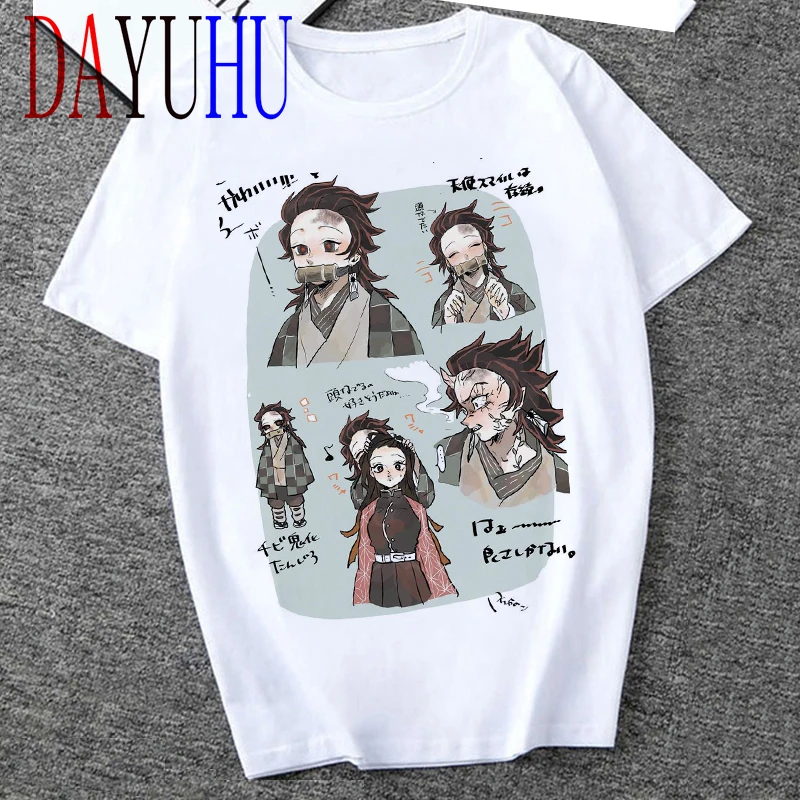 Футболка Демон-убийца футболки с графическими принтами для мужчин 2020 уличная