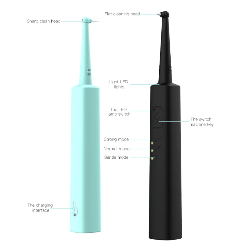 

Ultrasonic Oral Irrigator Portable Electric Sonic Dental Scaler Teeth Whitening Cleaning Device IPX6 Waterproof Calculus Remover
