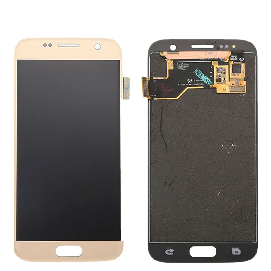 Оригинальный 5 1 ''SUPER AMOLED ЖК-дисплей для SAMSUNG Galaxy S7 плоский дисплей G930 G930V G930F G930T