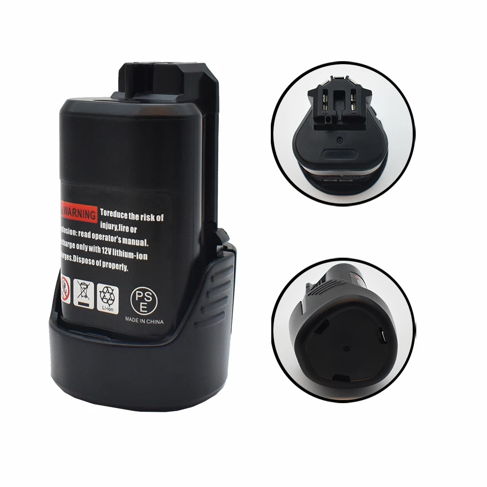 Новый Bat411 10 8 v-12v 3800 мА/ч литий-ионный перезаряжаемый аккумулятор forBosch bat412a bat413a